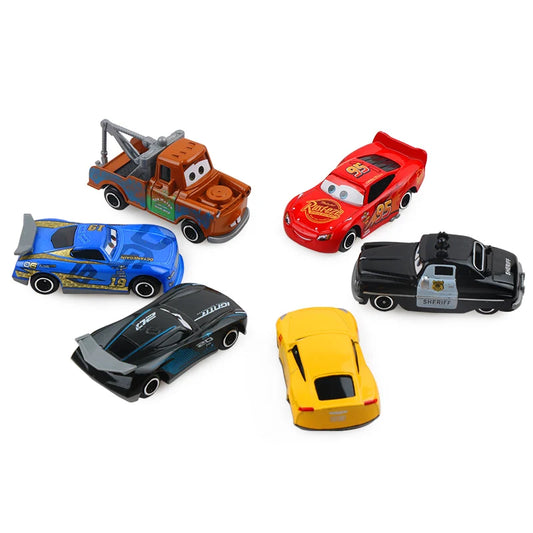 7PCS/Set Disney Pixar Car 3 Lightning m/c/Queen Jackson Storm Mack Truck